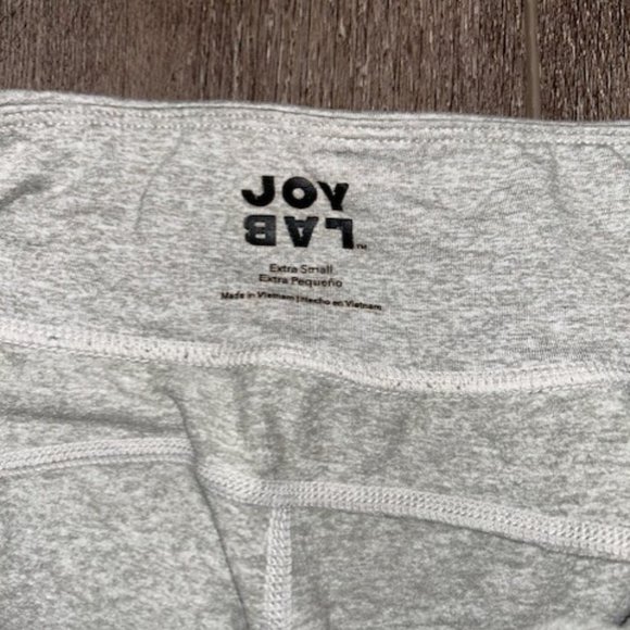 Joy Lab Joggers Womens Size Extra Small Gray Stretch Sweatpant Pockets EUC - Picture 4 of 5
